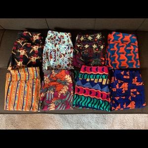 LuLaRoe leggings multi color